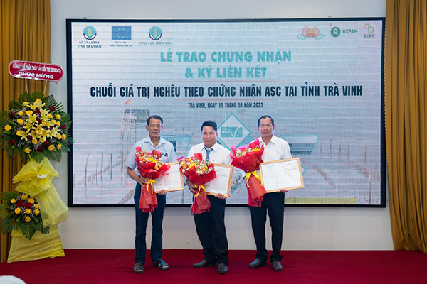 Trà Vinh - Vùng nghêu thứ 3 trên thế giới đạt chứng nhận ASC