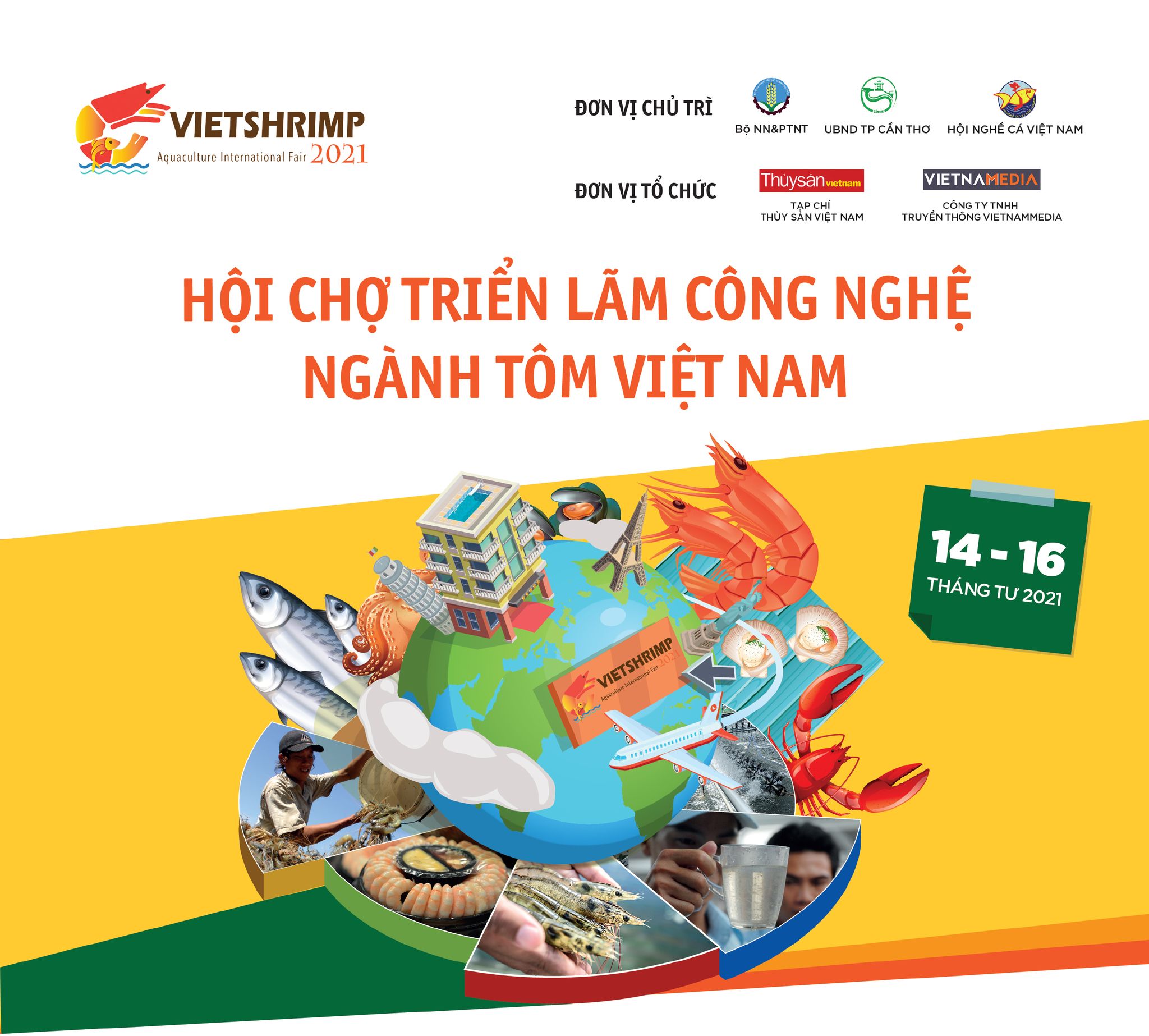 Chuẩn bị diễn ra Triển lãm Công nghệ ngành tôm Việt Nam năm 2021 - VietShrimp 2021