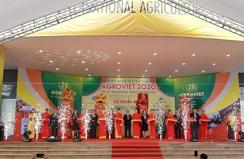 Khai mạc Hội chợ triển lãm nông nghiệp quốc tế lần thứ 20 - AgroViet 2020
