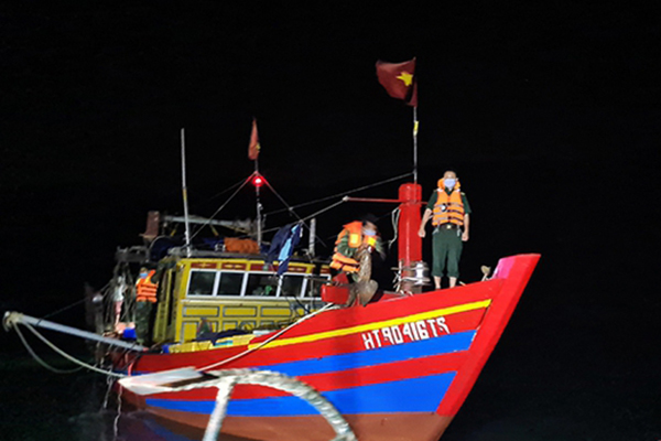 Từ đầu năm 2021 đến nay, trên địa bàn tỉnh Hà Tĩnh không có tàu cá vi phạm vùng biển nước ngoài