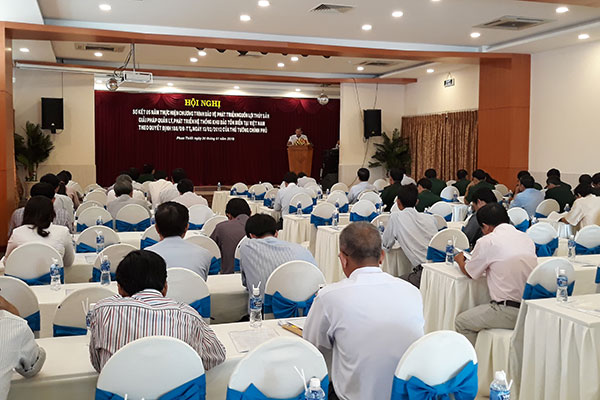 Bình Thuận: Sơ kết 05 năm thực hiện Chương trình Bảo vệ và Phát triển nguồn lợi thủy sản; Tổng kết mô hình đồng quản lý trong bảo vệ nguồn lợi thủy sản tại tỉnh Bình Thuận giai đoạn 2012-2017