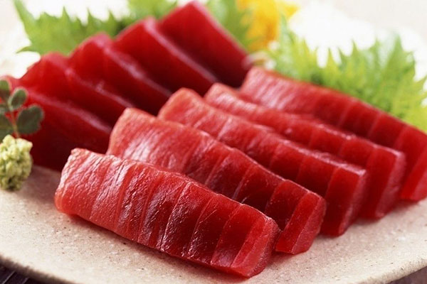 Mức thủy ngân cao được tìm thấy trong cá ngừ sashimi