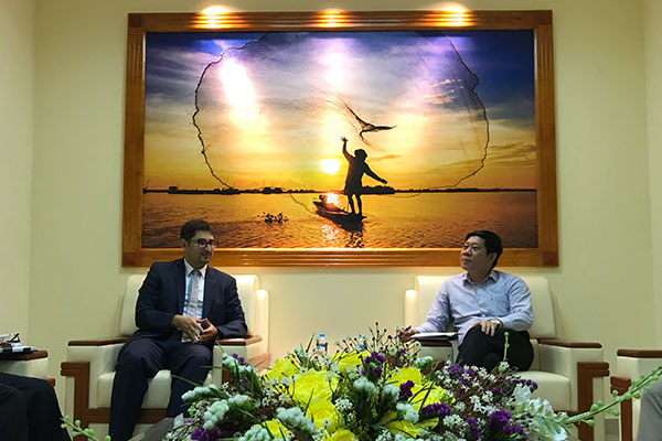 Tổng cục Thủy sản tiếp và làm việc với Đại sứ quán Chi-lê tại Việt Nam