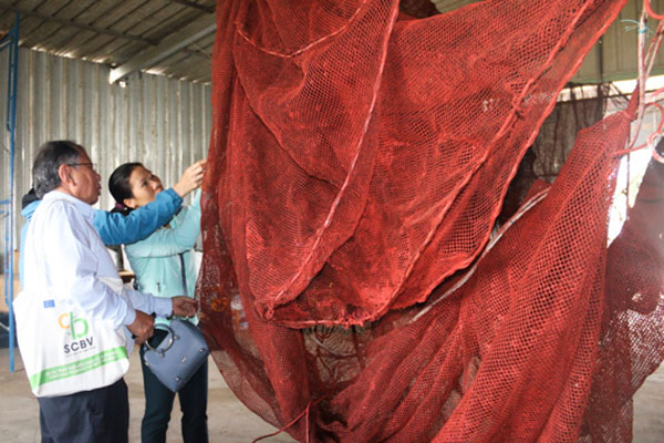 Bà Rịa – Vũng Tàu: Giới thiệu công nghệ nhuộm lưới chống bám bẩn trong nuôi thủy sản