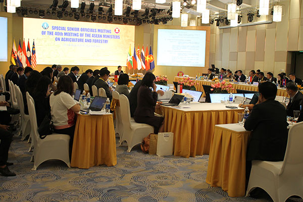 Hội nghị quan chức cấp cao nông lâm nghiệp ASEAN