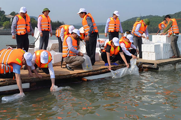 Thành phố Hà Nội với công tác bảo vệ nguồn lợi thủy sản