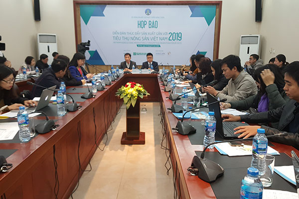 Thúc đẩy sản xuất gắn với tiêu thụ nông sản Việt Nam 2019