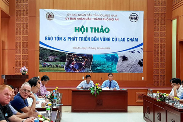 Đưa Cù Lao Chàm trở thành trung tâm bảo tồn đa dạng sinh học gắn liền với phát triển du lịch sinh thái