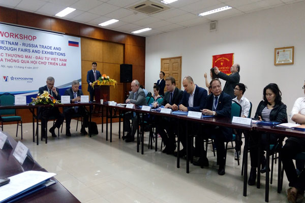 Hội thảo “Thúc đẩy hợp tác Thương mại – Đầu tư Việt Nam – Liên bang Nga thông qua hội chợ triển lãm”
