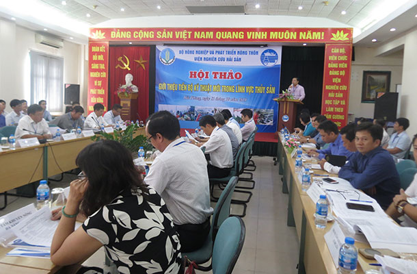 Hội thảo Giới thiệu tiến bộ kỹ thuật mới trong lĩnh vực thủy sản