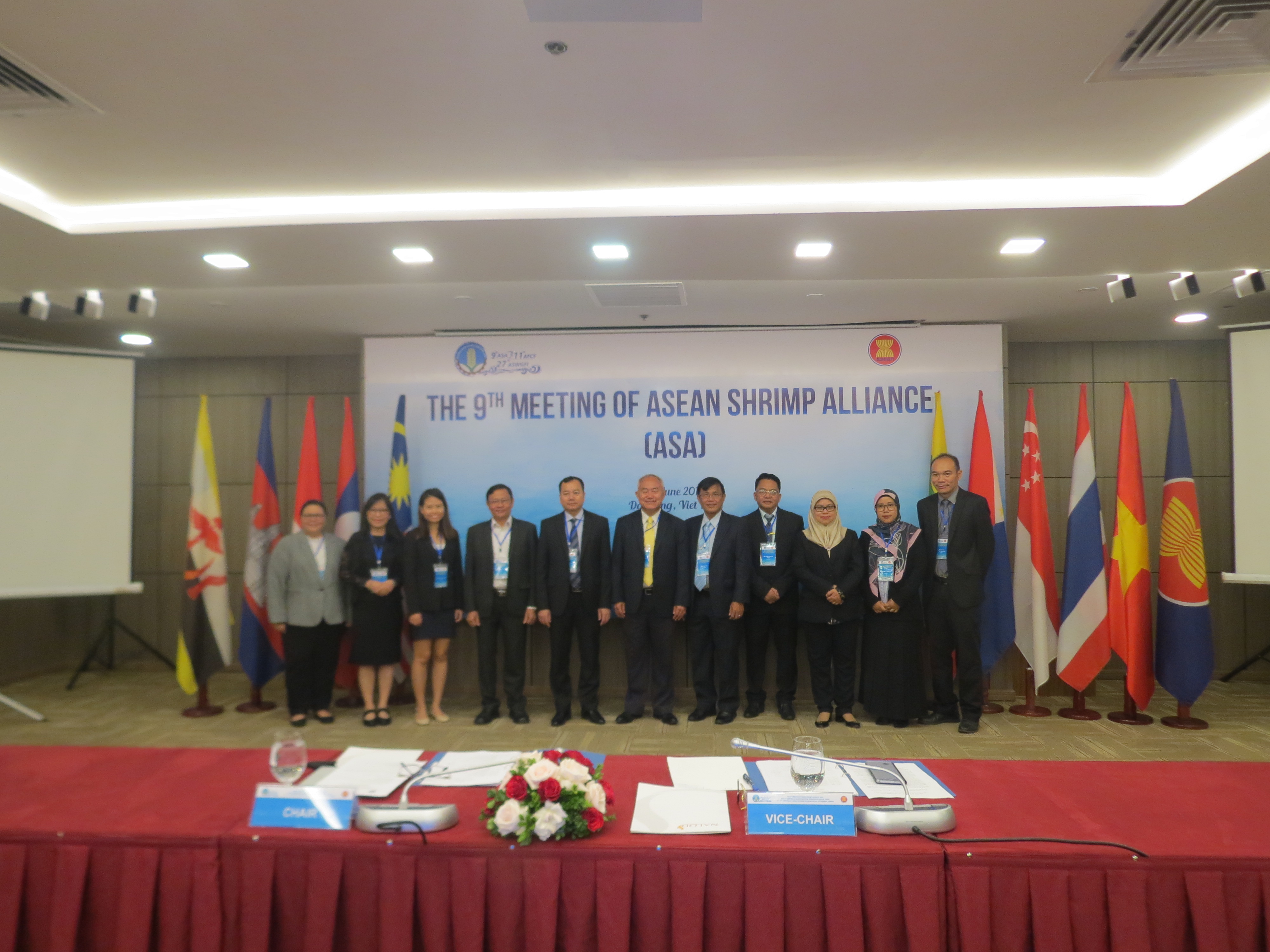 The 9th Meeting of ASEAN Shrimp Alliance (ASA)