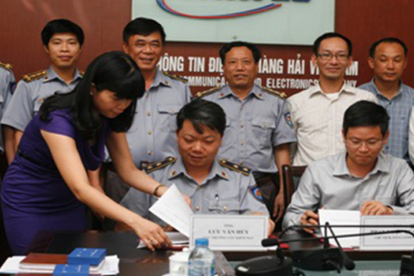 Ký kết thỏa thuận hợp tác giữa Cục Kiểm ngư và Công ty TNHH MTV Thông tin Điện tử Hàng hải Việt Nam