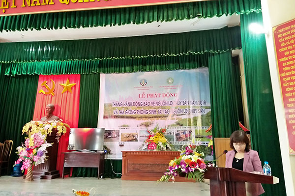 Nam Định: Kỷ niệm 59 năm ngày truyền thống ngành Thủy sản, phát động Tháng hành động Bảo vệ nguồn lợi thủy sản năm 2018 và thả giống phóng sinh tái tạo nguồn lợi thủy sản