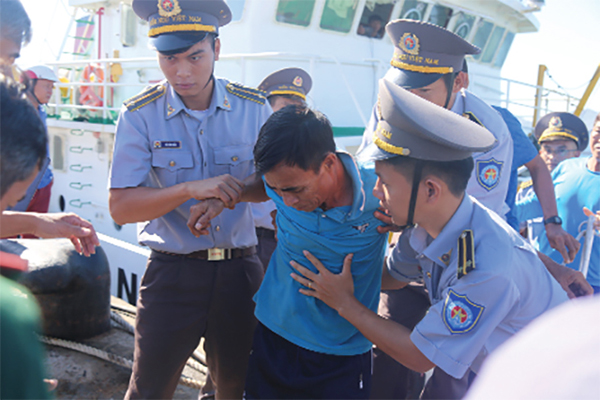 Vietnam Fisheries and Surveillance sector joins forces to combat human