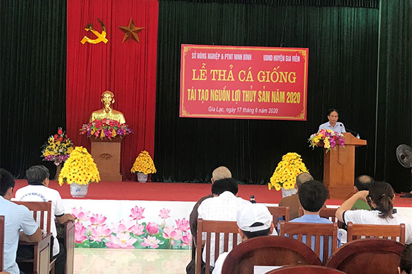 Sở Nông nghiệp & PTNT Ninh Bình tổ chức lễ kỷ niệm 60 năm truyền thống ngành thủy sản (1/4/1959-1/4/2019)