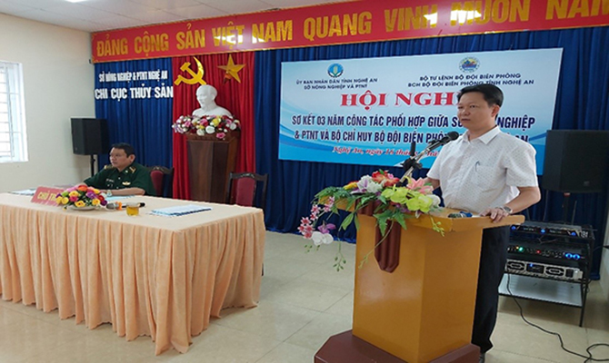 Nghệ An:Sơ kết 03 năm công tác phối hợp giữa  Sở Nông nghiệp &PTNT và Bộ chỉ huy Bộ đội biên phòng tỉnh Nghệ An