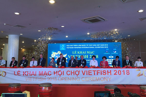 Hội chợ Quốc tế Thủy sản Việt Nam 2018 (VIETFISH 2018) đã chính thức diễn ra
