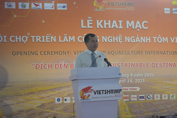 Khai mạc Hội chợ Triển lãm quốc tế ngành tôm Việt Nam (VietShrimp 2021) tại Cần Thơ